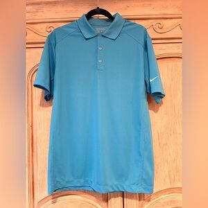 Nike Men's Teal Golf Polo